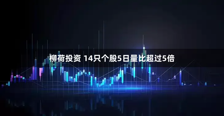 柳荷投资 14只个股5日量比超过5倍