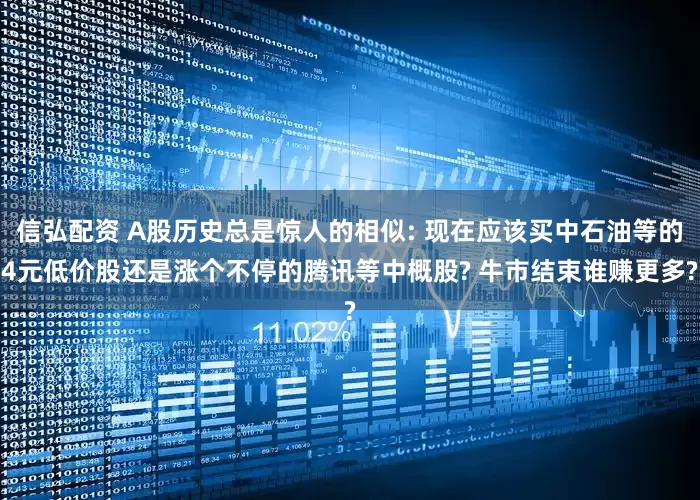 信弘配资 A股历史总是惊人的相似: 现在应该买中石油等的4元低价股还是涨个不停的腾讯等中概股? 牛市结束谁赚更多?